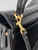 Balenciaga 7954562 Rodeo Handbag Mini in Black Crocodile pattern Gold