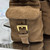 Prada Explore medium suede shoulder bag with flap 1BD394 Cocoa Brown