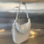 Bottega Veneta BV 764281 Medium Gemelli White