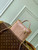 LV M27169 Louis Vuitton Vanity Chain Pouch Bag Desert Sand