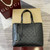 Gucci 847456 GG Emblem medium tote bag Black