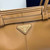 Prada 1BA439 Prada Bonnie extra large leather handbag Brown