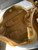 Chanel AS5978 Vintage Suede Hobo beach Tote Bag 26c Brown