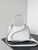 Balenciaga 7897792 Rodeo Handbag Small in White smooth calfskin  aged-Silver
