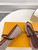 LV 1AGZ15 Louis Vuitton Romy Flat Ballerina Shoes L66205