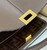 Fendi 8BN310 Peekaboo Soft Medium Dark Brown leather bag 304S
