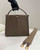 Fendi 8BN310 Peekaboo Soft Medium Dark Brown leather bag 304S