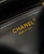 Chanel 25C AS4416 Mini Shopping Bag In Black Raffia And Calfskin