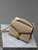 YSL 623930 Cassandra Mini Top Handle In Box Saint Laurent Suede Beige