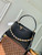 LV M12924 Louis Vuitton Capucines MM Souple Bag Black