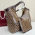 Gucci 853971 Giglio large tote bag Variation sand and brown GG fabric