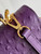 LV M87107 Louis Vuitton Ostrich Rose Des Vents MM Purple