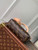 LV M12019 Louis Vuitton Lockit BB Knick-Knack Bag Brown