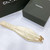 Chanel polished CC brass buckle Sheepskin elastic belt AA0938