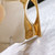 Chanel polished CC brass buckle Sheepskin elastic belt AA0938