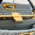 Fendi 8bn327arbcf1i2a Peekaboo ISeeU Small Light blue leather and interlaced fibre bag 80169M