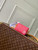 LV M27141 Louis Vuitton Key Pouch S Rose Red