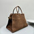 The Row THR116945 Suede Soft Margaux 17 Top Handle Bag T11008