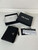 Prada 1ML050 Small leather wallet Black Silver