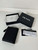 Prada 1ML050 Small leather wallet Black Silver