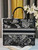 Dior M1286 Large Book Tote Toile de Jouy Embroidery M1112