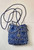 CHANEL AS3980 22 Mini Handbag Washed Denim Blue & Silver-Tone Metal