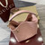 Gucci 815118 GG Emblem Mini Bucket Bag Pink GG leather