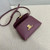 Celine 118113FRH TEEN Nino Bag in SUPPLE Smoth CALFSKIN Wine Red