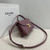 Celine 118113FRH TEEN Nino Bag in SUPPLE Smoth CALFSKIN Wine Red
