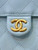 Chanel AS5293 Small Hobo Calfskin & Gold-Tone Metal Blue