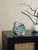 Chanel 25S A01112  Evening Bag Lambskin Blue & Pink sequins