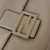 Fendi 8BR834AQ0DF0E65 Mamma Baguette Large Dove grey nappa leather bag 8677L