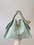 Chanel AS5293 Small Hobo Suede & Gold-Tone Metal Green