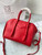 Givenchy BB50J0B00D Mini Antigona Lock Bag in Box Leather Red