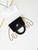 Chanel AS4416 Mini Shopping Bag Velvet & Gold Metal Black