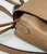 Fendi 8BZ057 Backpack Cappuccino brown leather backpack
