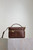 YSL 766731 GABY vanity bag in lambskin coffee brown