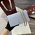 Gucci 497985 GG GG Marmont wallet on chain Light Blue