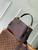 LV M12927 Louis Vuitton Capucines MM Souple Bag Chocolate Brown