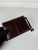 Prada 1MV204 Small shiny Leather Wallet Wine Red