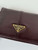 Prada 1MV204 Small shiny Leather Wallet Wine Red