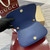 Gucci 815700 Gucci Blondie mini shoulder bag Blue Leather