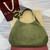 Gucci 834981 Gucci B medium Shoulder Bag Dark green
