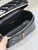 YSL 766731 GABY vanity bag in patent leather Black