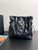Chanel AS5315 Shopping Bag Shiny Lambskin & Gold-Tone Metal Black