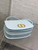 Dior M9371 Medium 30 Montaigne Avenue Top Handle Bag Blue Patent leather