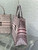 Dior M1286 Large Book Tote White and Pale Pink Miss Dior Alloverr M1119