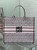 Dior M1286 Large Book Tote White and Pale Pink Miss Dior Alloverr M1119