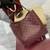 Gucci 815103 GG Emblem bucket bag Red Leather