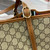 Gucci 815212 GG Emblem maxi tote bag Beige and dark brown